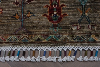 Handgemaakt vloerkleed uit Afghanistan 15951 246cm x 174cm